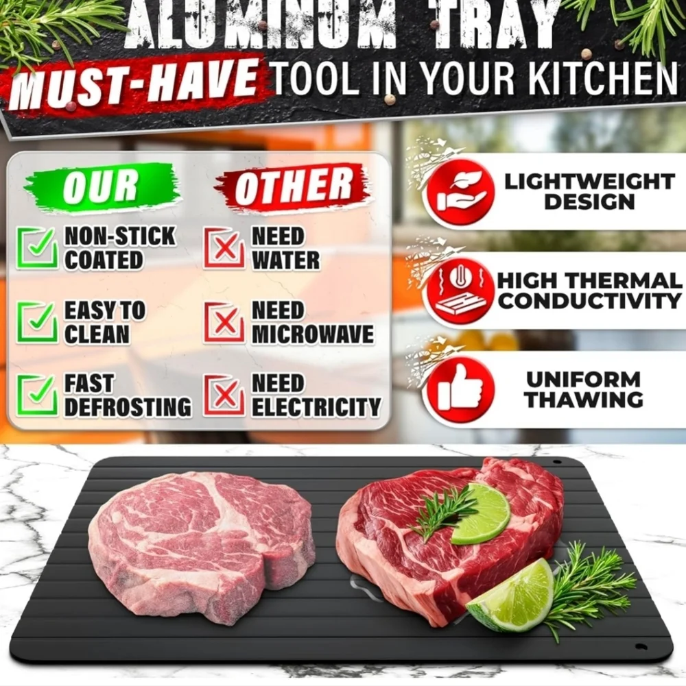 Meat Defrost Tray